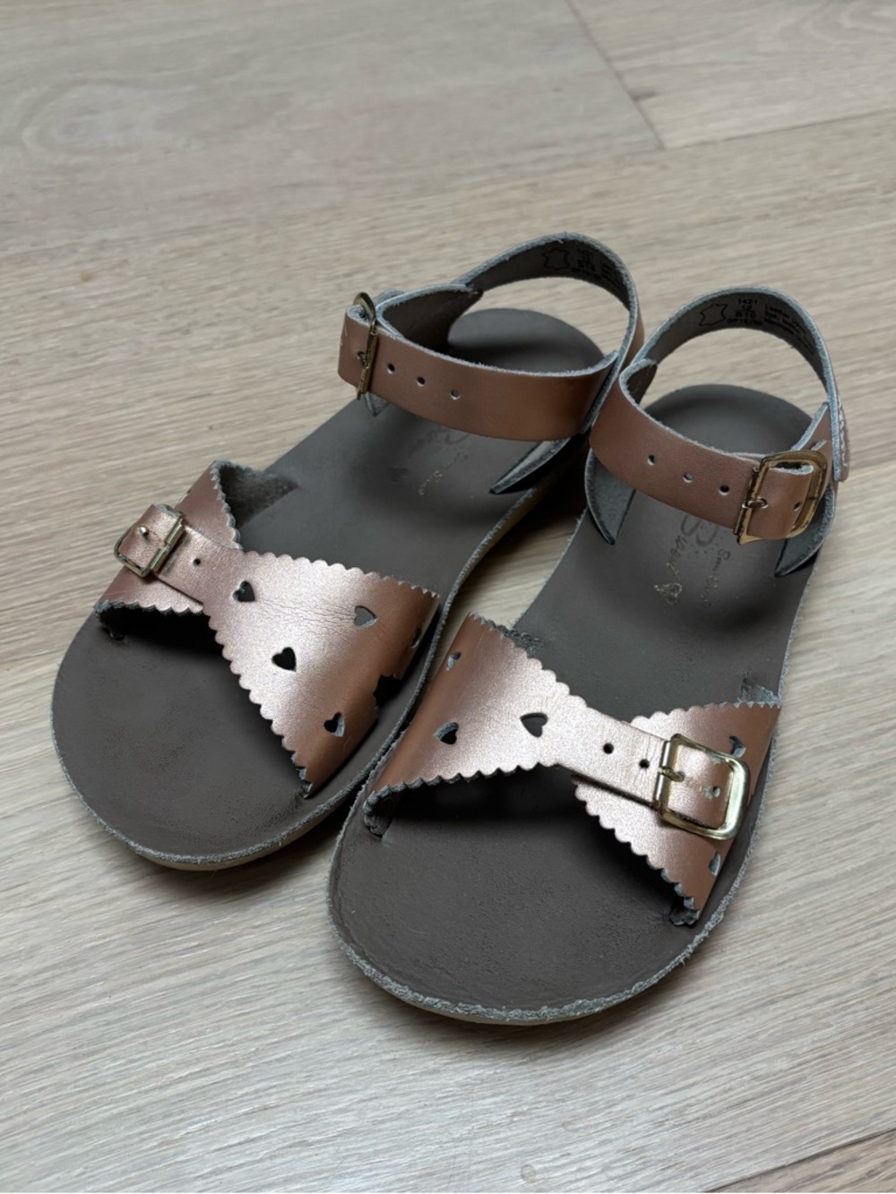 Salt Water Sandals - Sweethearts Rose Gold